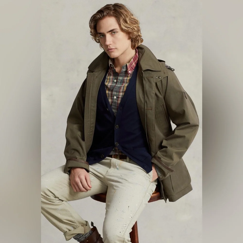 Polo Ralph Lauren Men's hooded car coat